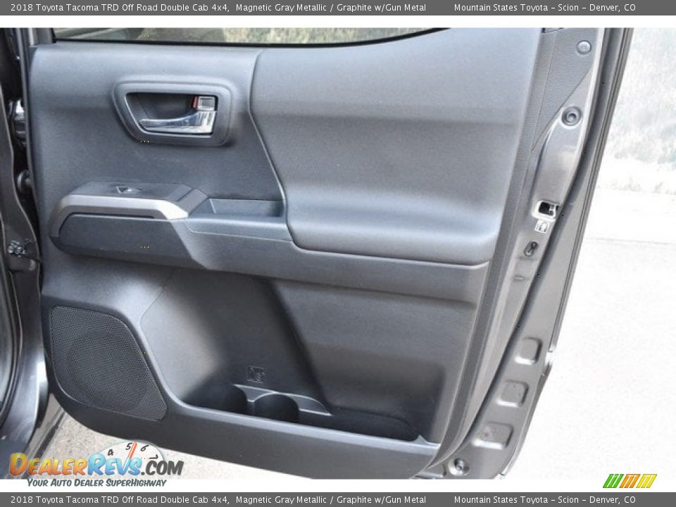 2018 Toyota Tacoma TRD Off Road Double Cab 4x4 Magnetic Gray Metallic / Graphite w/Gun Metal Photo #23