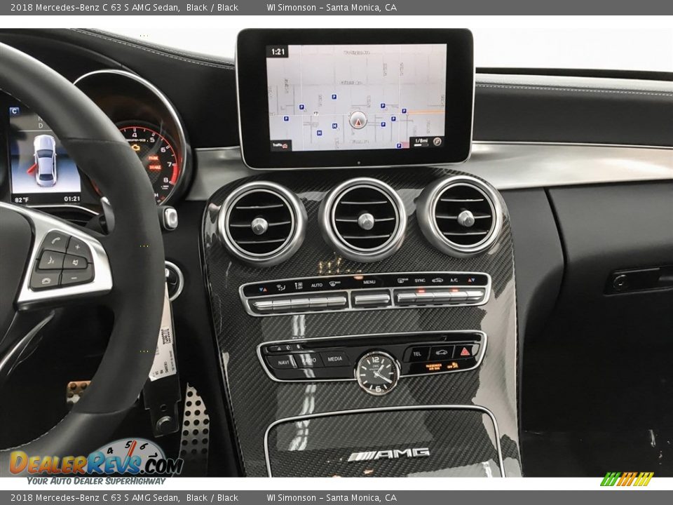 Controls of 2018 Mercedes-Benz C 63 S AMG Sedan Photo #5