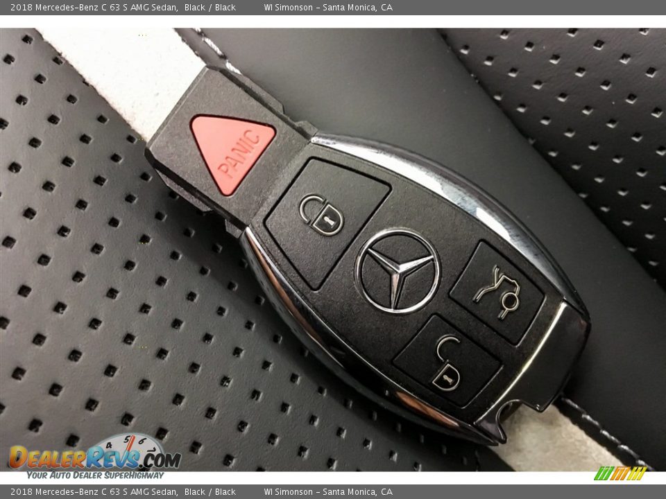 Keys of 2018 Mercedes-Benz C 63 S AMG Sedan Photo #11