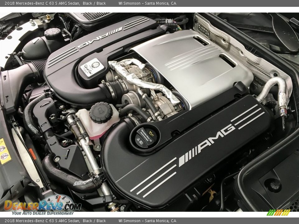 2018 Mercedes-Benz C 63 S AMG Sedan 4.0 Liter AMG biturbo DOHC 32-Valve VVT V8 Engine Photo #31