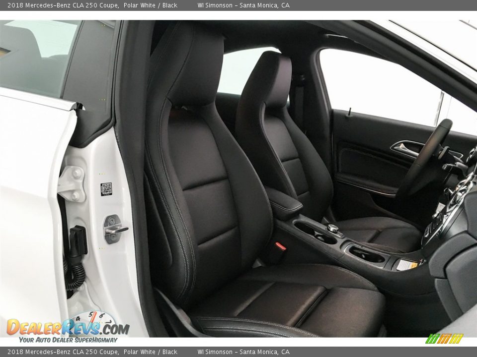 2018 Mercedes-Benz CLA 250 Coupe Polar White / Black Photo #2