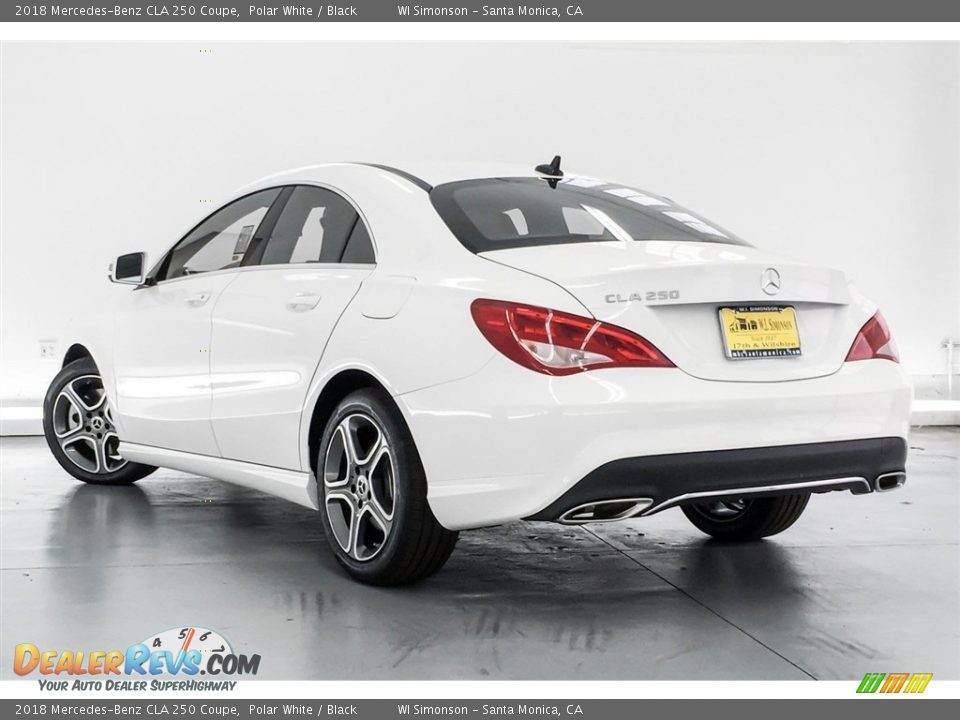 2018 Mercedes-Benz CLA 250 Coupe Polar White / Black Photo #3