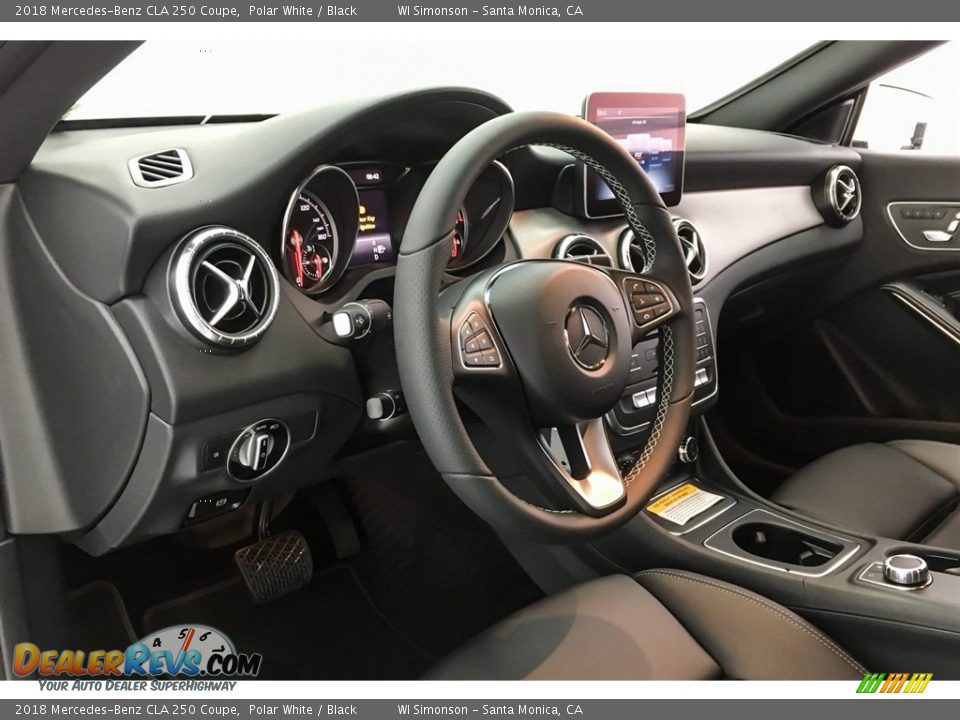 2018 Mercedes-Benz CLA 250 Coupe Polar White / Black Photo #5