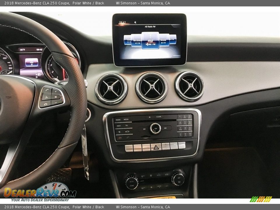 2018 Mercedes-Benz CLA 250 Coupe Polar White / Black Photo #6