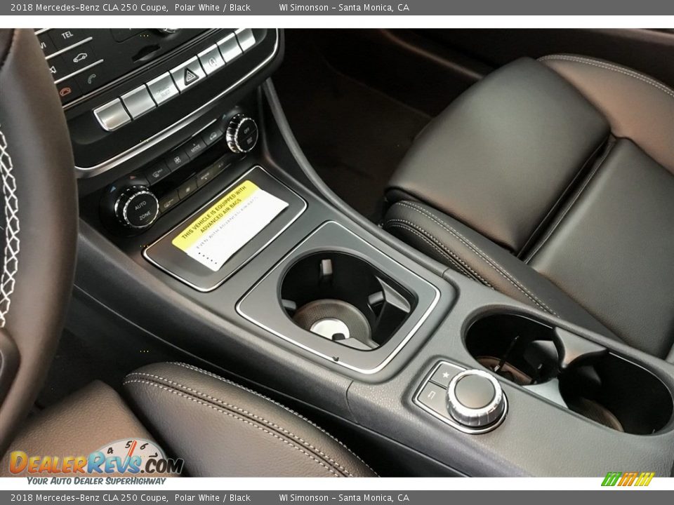 2018 Mercedes-Benz CLA 250 Coupe Polar White / Black Photo #7