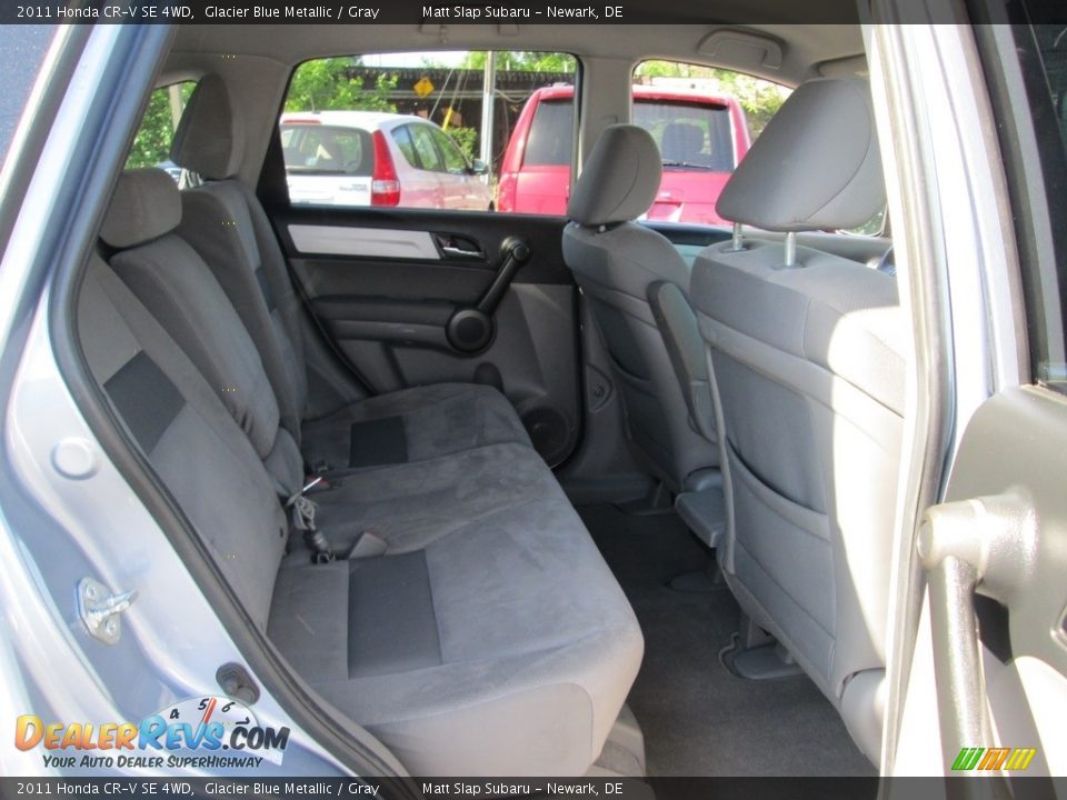2011 Honda CR-V SE 4WD Glacier Blue Metallic / Gray Photo #19