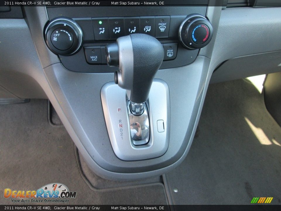 2011 Honda CR-V SE 4WD Glacier Blue Metallic / Gray Photo #26
