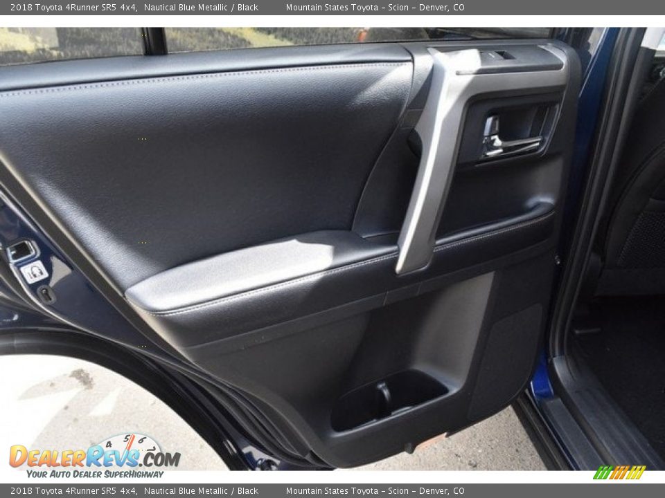 2018 Toyota 4Runner SR5 4x4 Nautical Blue Metallic / Black Photo #21