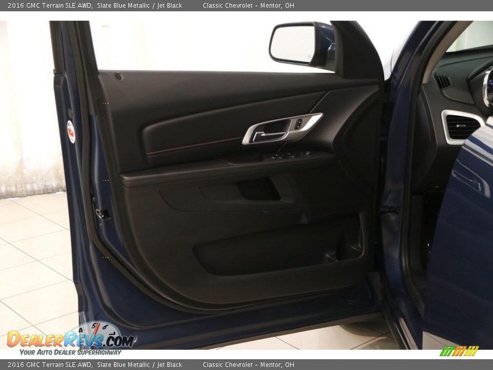 2016 GMC Terrain SLE AWD Slate Blue Metallic / Jet Black Photo #4