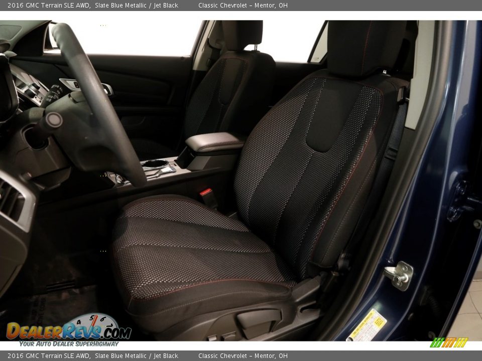 2016 GMC Terrain SLE AWD Slate Blue Metallic / Jet Black Photo #5