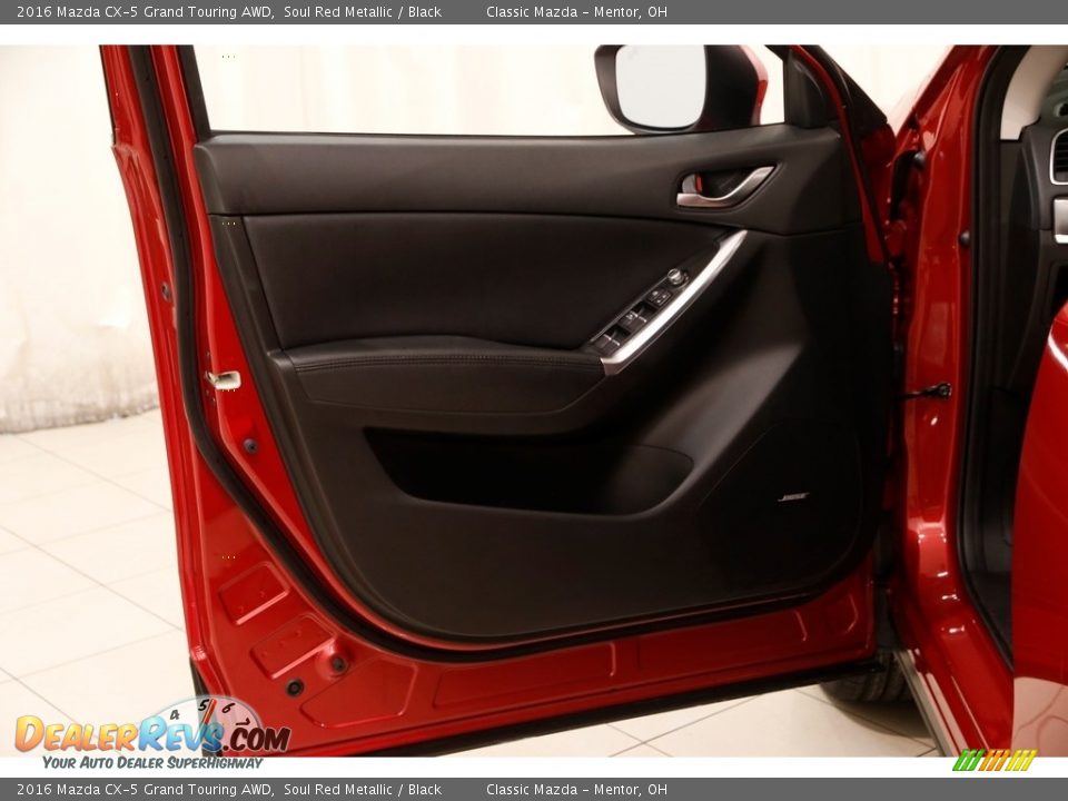 2016 Mazda CX-5 Grand Touring AWD Soul Red Metallic / Black Photo #4