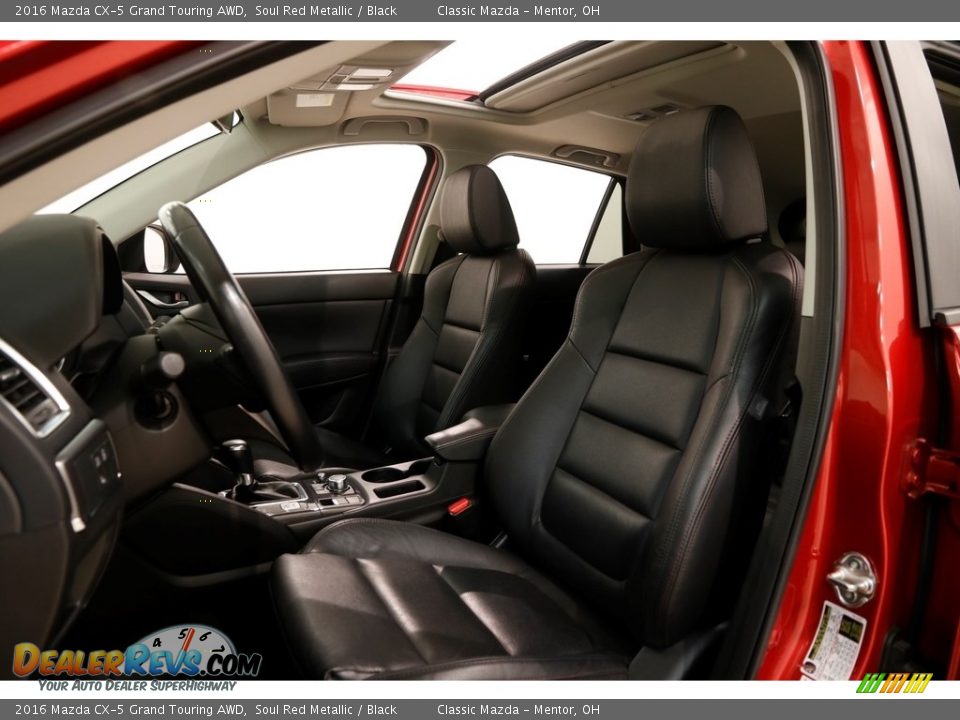 2016 Mazda CX-5 Grand Touring AWD Soul Red Metallic / Black Photo #5