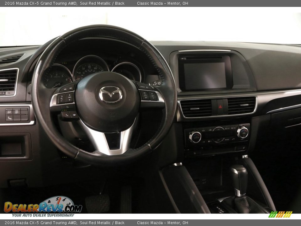 2016 Mazda CX-5 Grand Touring AWD Soul Red Metallic / Black Photo #6