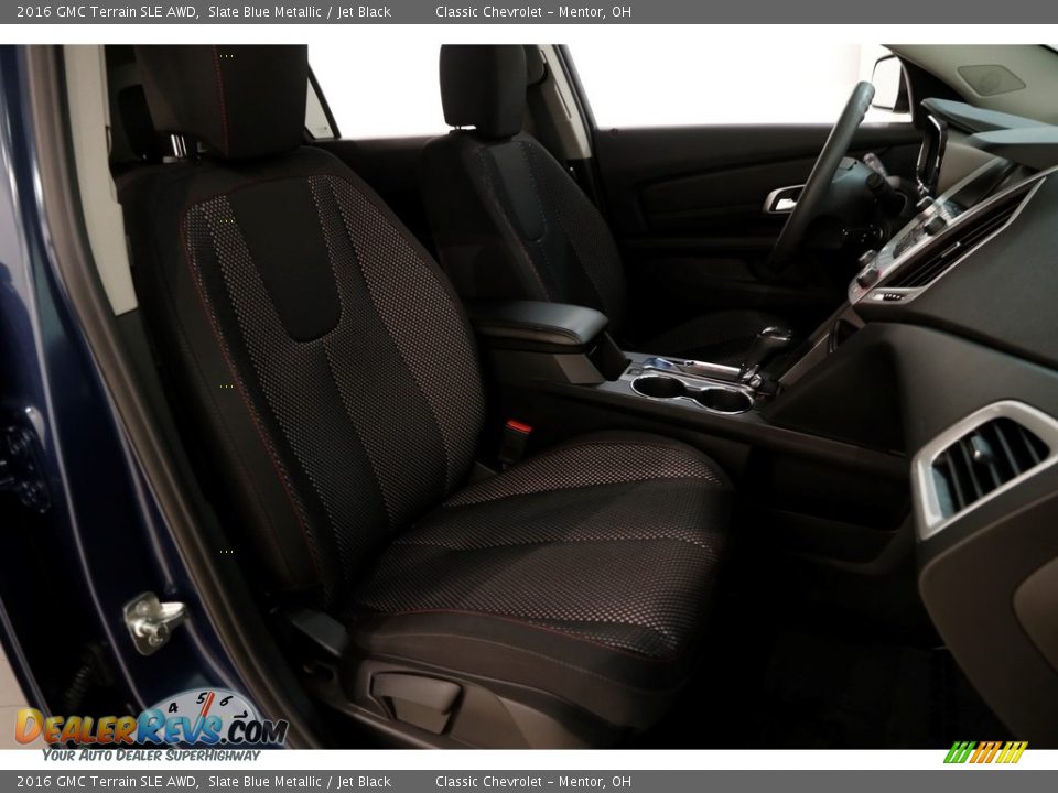 2016 GMC Terrain SLE AWD Slate Blue Metallic / Jet Black Photo #13