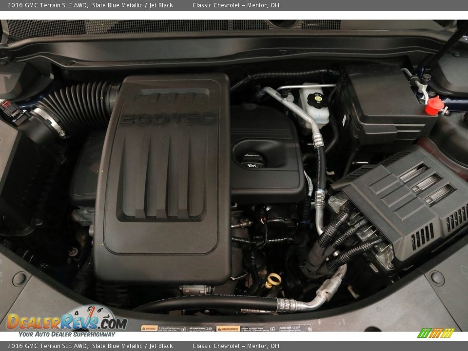 2016 GMC Terrain SLE AWD Slate Blue Metallic / Jet Black Photo #17