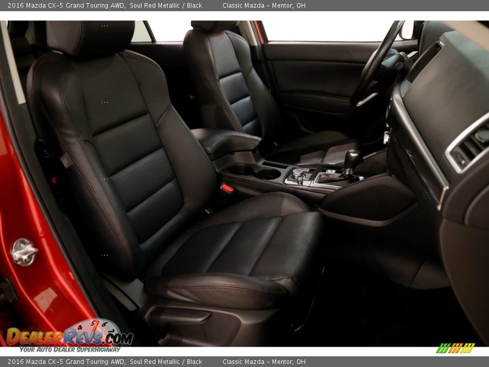2016 Mazda CX-5 Grand Touring AWD Soul Red Metallic / Black Photo #17