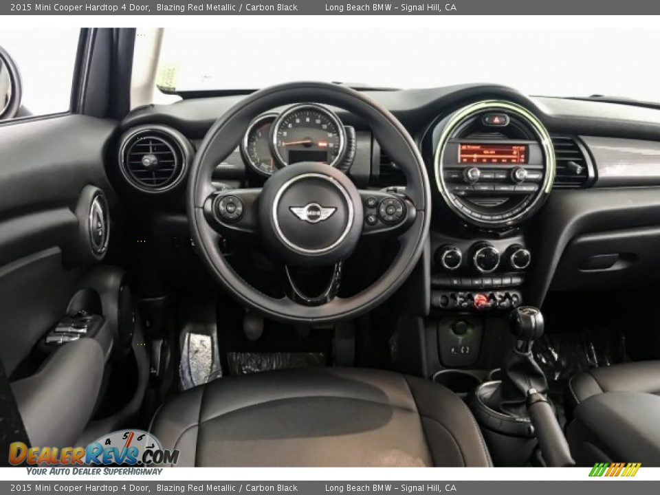 2015 Mini Cooper Hardtop 4 Door Blazing Red Metallic / Carbon Black Photo #4