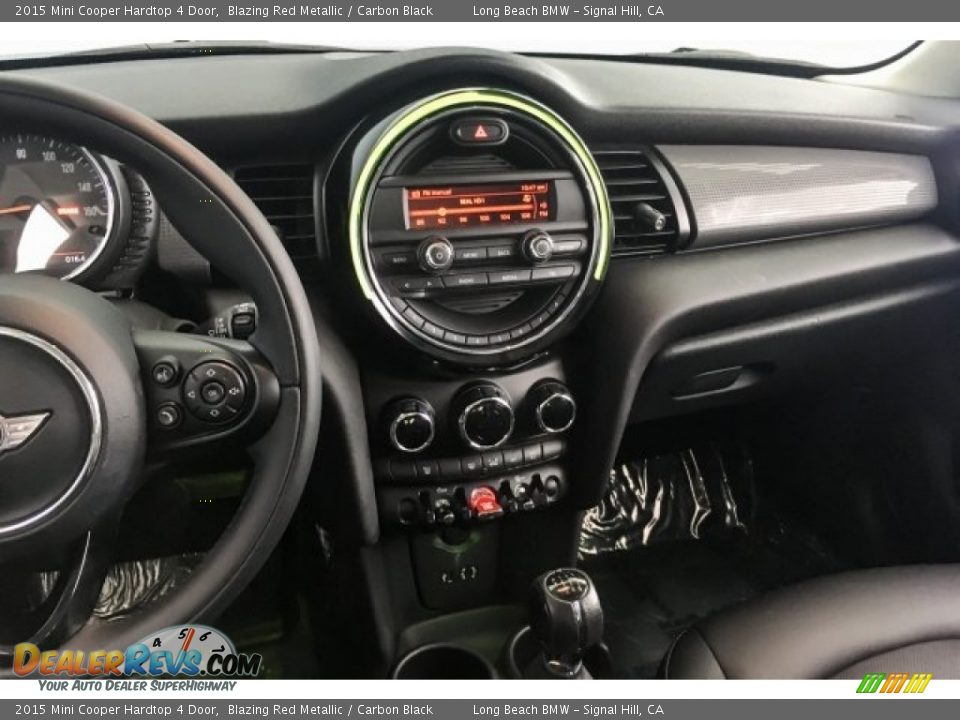 2015 Mini Cooper Hardtop 4 Door Blazing Red Metallic / Carbon Black Photo #5