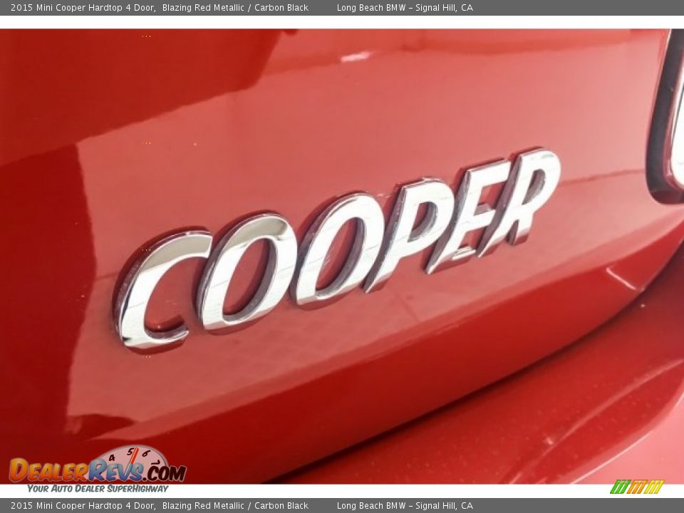 2015 Mini Cooper Hardtop 4 Door Blazing Red Metallic / Carbon Black Photo #7