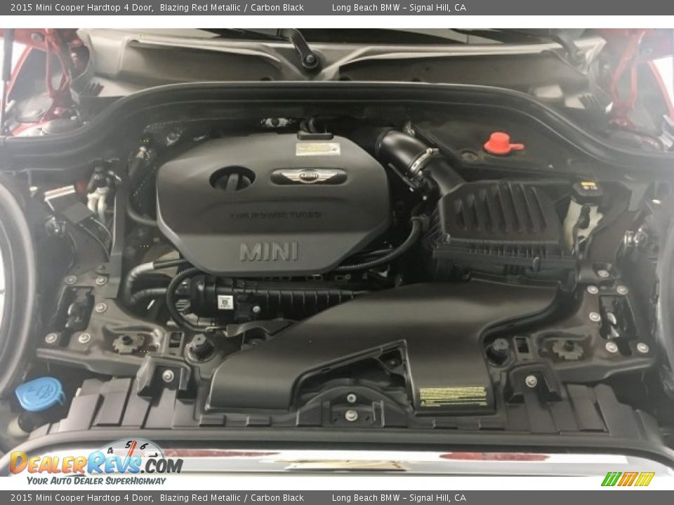 2015 Mini Cooper Hardtop 4 Door Blazing Red Metallic / Carbon Black Photo #9