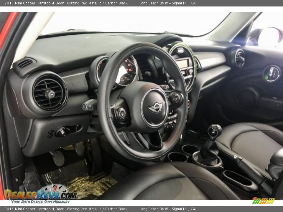 2015 Mini Cooper Hardtop 4 Door Blazing Red Metallic / Carbon Black Photo #19