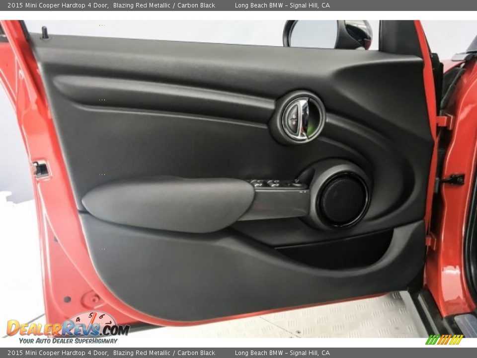 2015 Mini Cooper Hardtop 4 Door Blazing Red Metallic / Carbon Black Photo #22