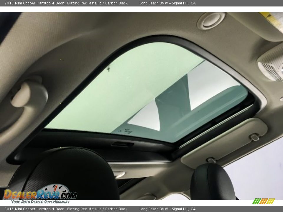 2015 Mini Cooper Hardtop 4 Door Blazing Red Metallic / Carbon Black Photo #25