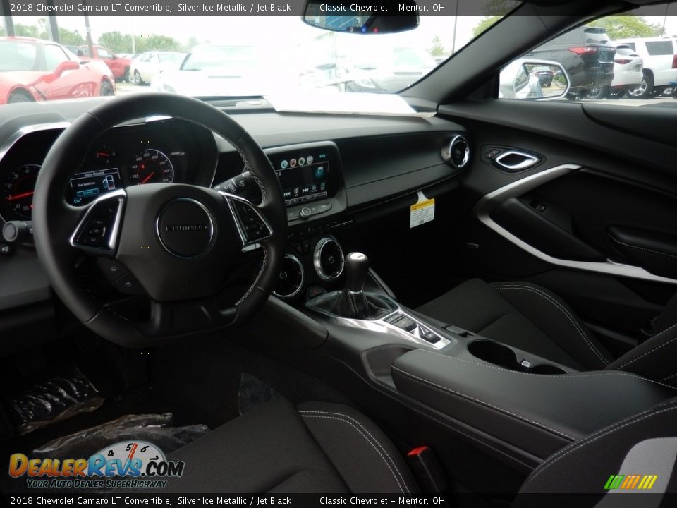 2018 Chevrolet Camaro LT Convertible Silver Ice Metallic / Jet Black Photo #6