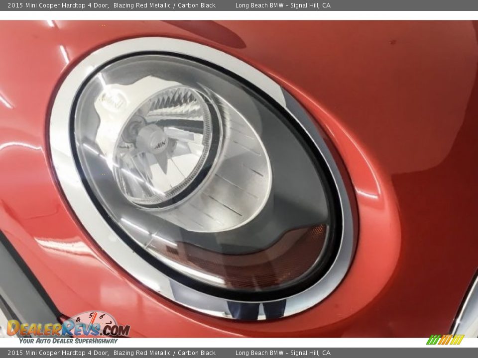 2015 Mini Cooper Hardtop 4 Door Blazing Red Metallic / Carbon Black Photo #28