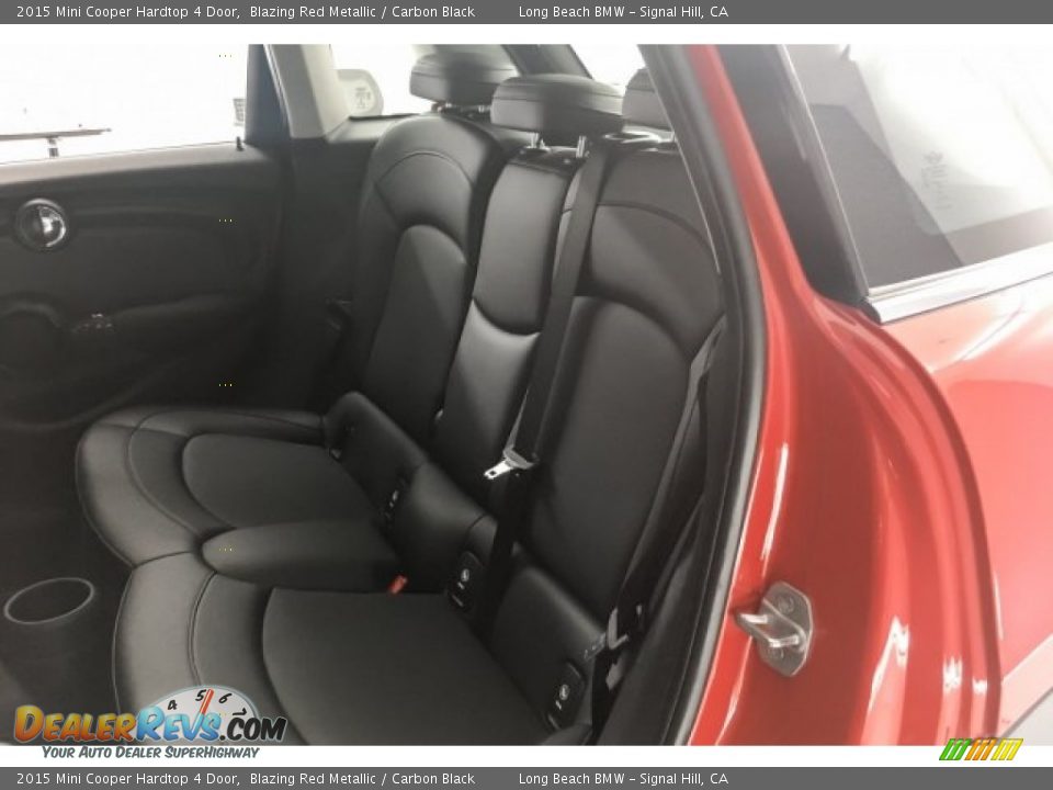 2015 Mini Cooper Hardtop 4 Door Blazing Red Metallic / Carbon Black Photo #33