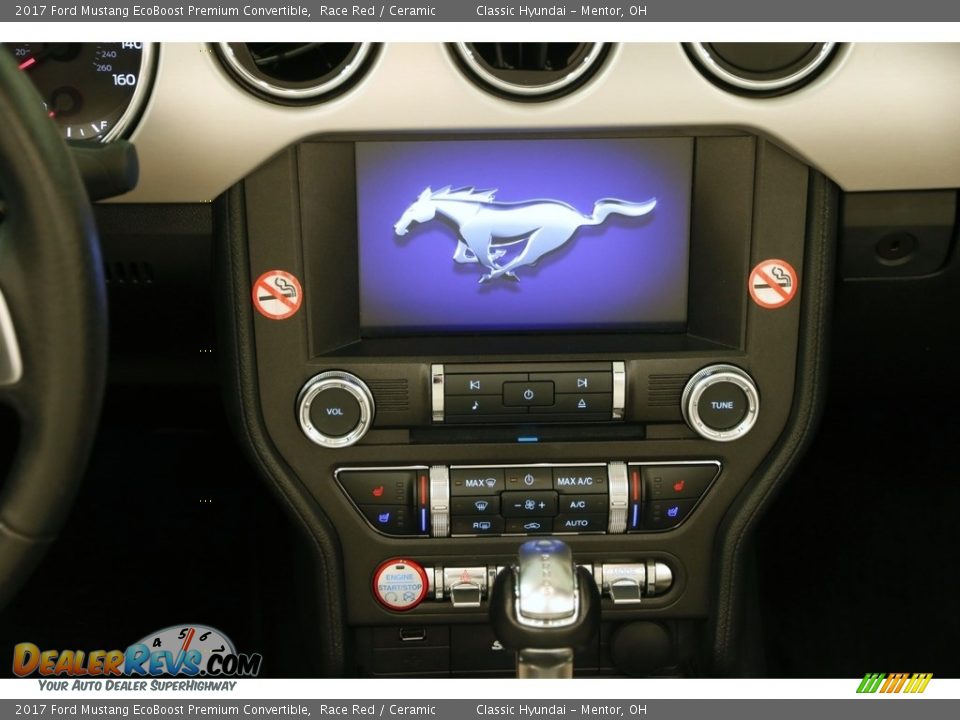 2017 Ford Mustang EcoBoost Premium Convertible Race Red / Ceramic Photo #10