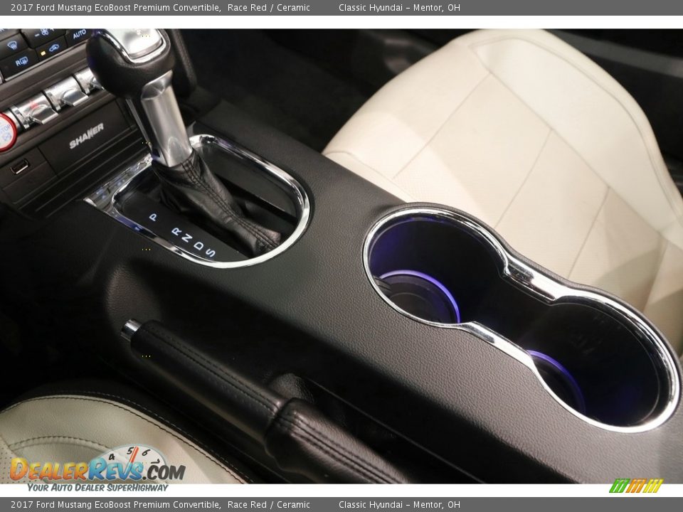 2017 Ford Mustang EcoBoost Premium Convertible Race Red / Ceramic Photo #16