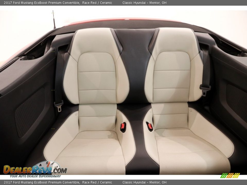 2017 Ford Mustang EcoBoost Premium Convertible Race Red / Ceramic Photo #18