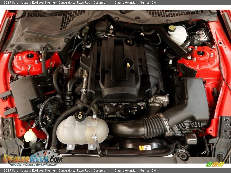 2017 Ford Mustang EcoBoost Premium Convertible Race Red / Ceramic Photo #20