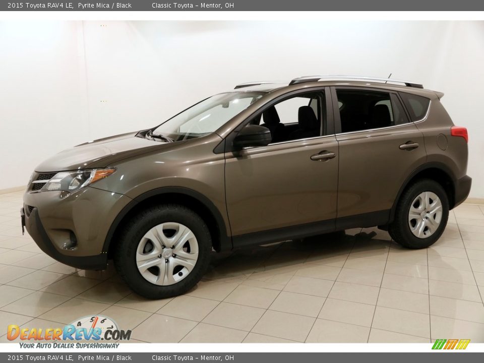 2015 Toyota RAV4 LE Pyrite Mica / Black Photo #3