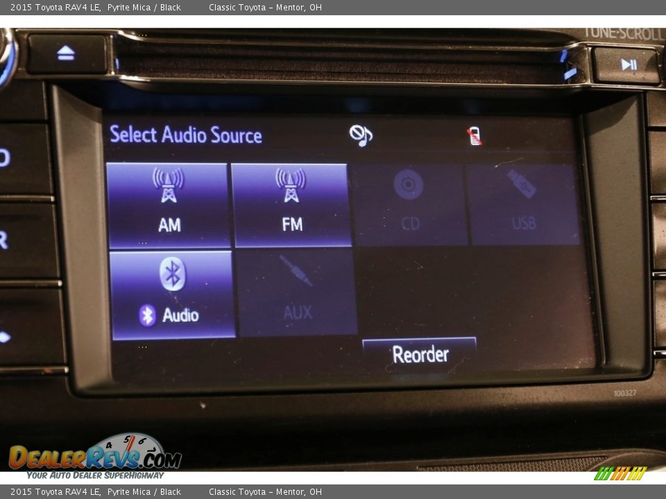 2015 Toyota RAV4 LE Pyrite Mica / Black Photo #10