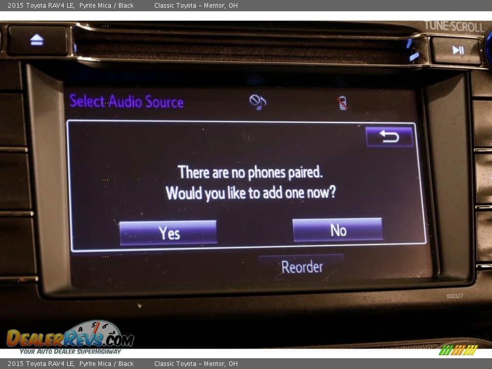 2015 Toyota RAV4 LE Pyrite Mica / Black Photo #11