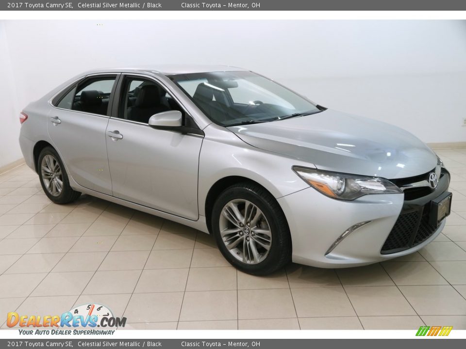 2017 Toyota Camry SE Celestial Silver Metallic / Black Photo #1