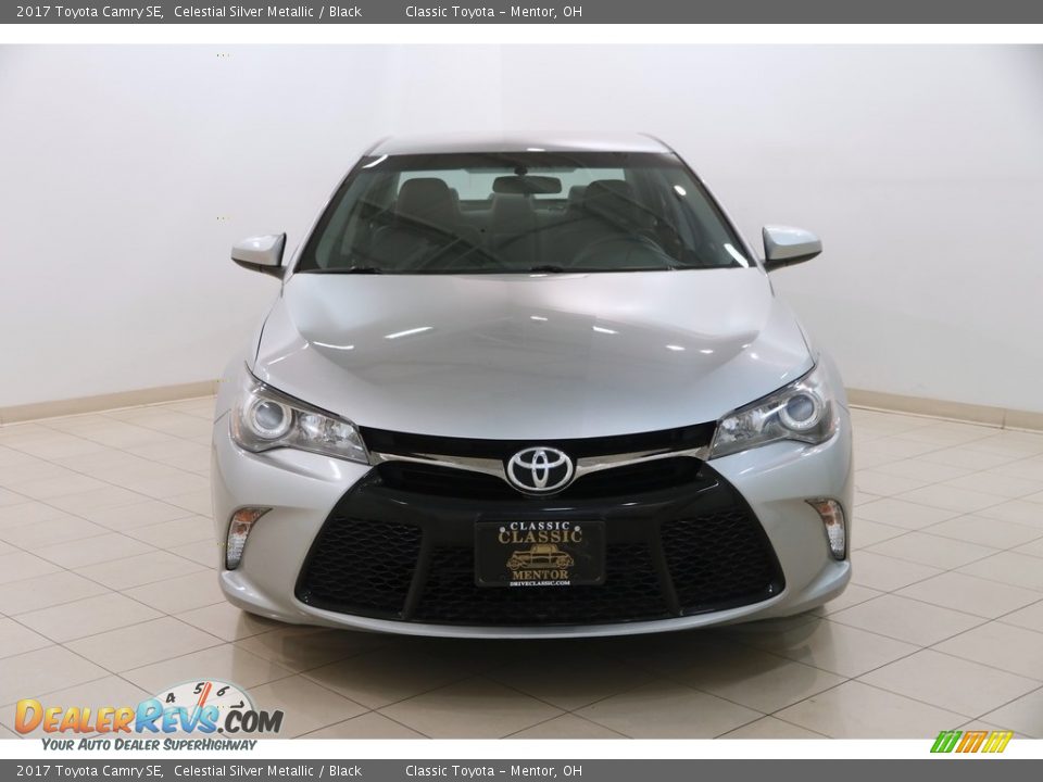 2017 Toyota Camry SE Celestial Silver Metallic / Black Photo #2