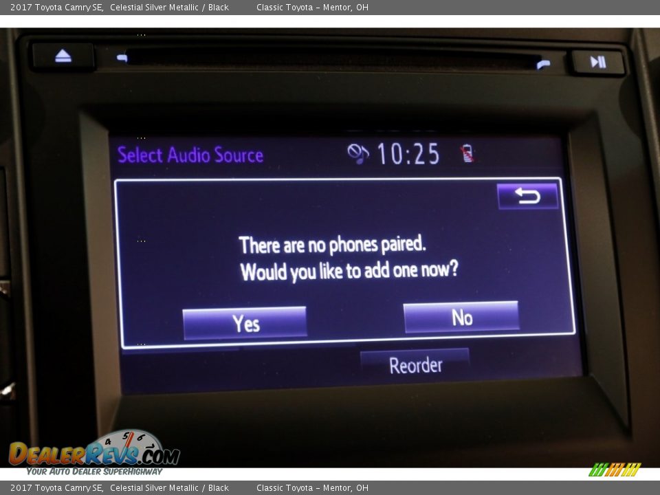 2017 Toyota Camry SE Celestial Silver Metallic / Black Photo #10