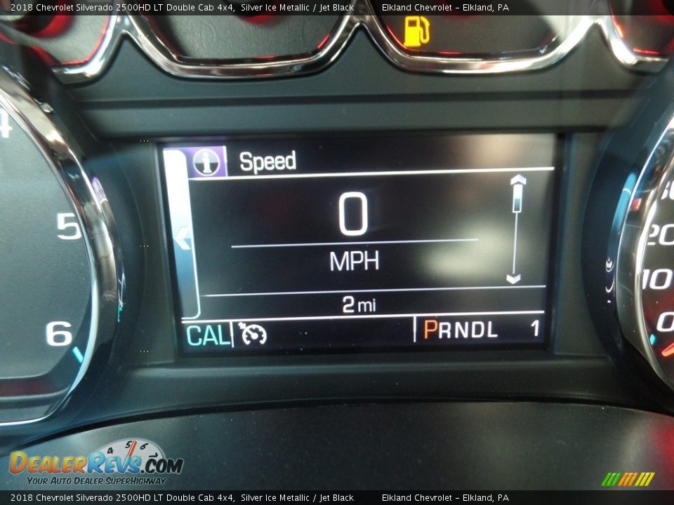 2018 Chevrolet Silverado 2500HD LT Double Cab 4x4 Silver Ice Metallic / Jet Black Photo #26