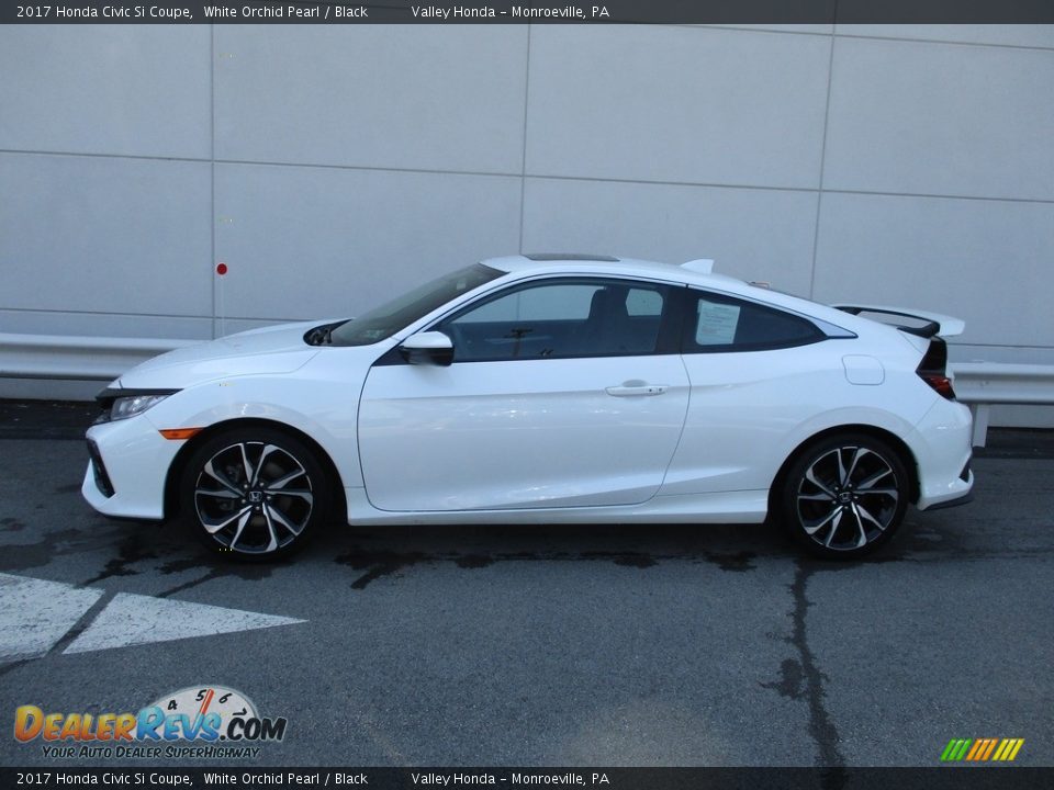 2017 Honda Civic Si Coupe White Orchid Pearl / Black Photo #2