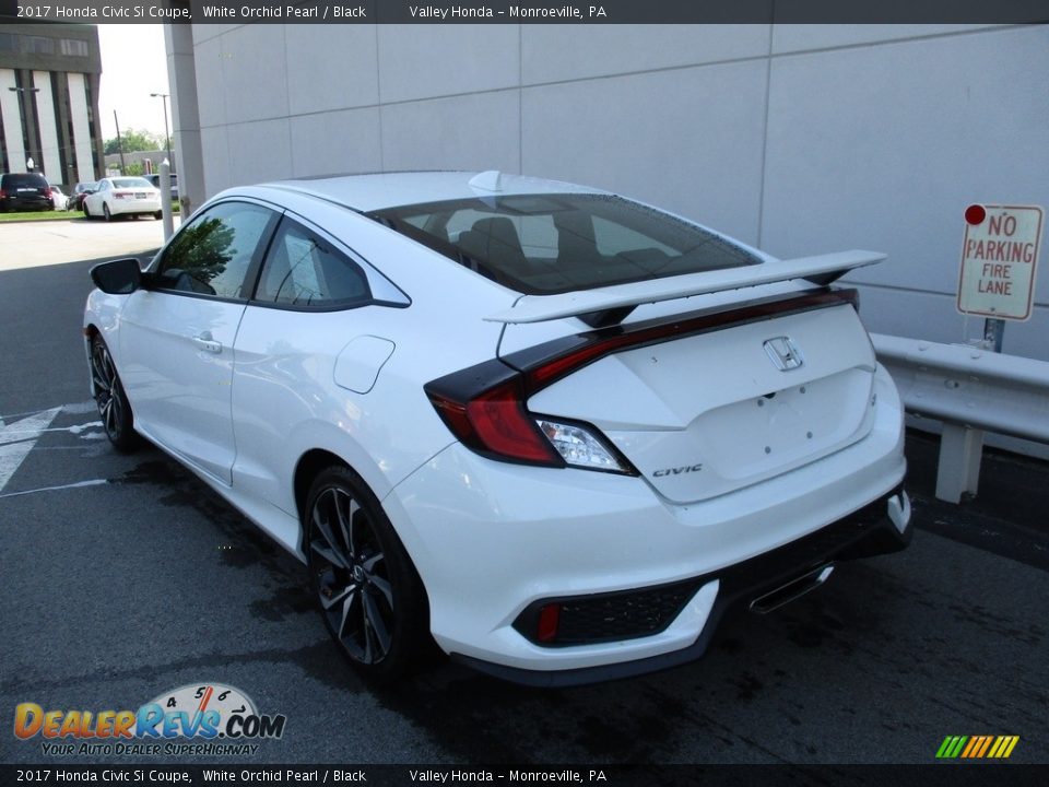 2017 Honda Civic Si Coupe White Orchid Pearl / Black Photo #3