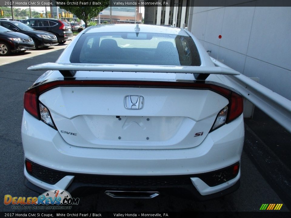 2017 Honda Civic Si Coupe White Orchid Pearl / Black Photo #4