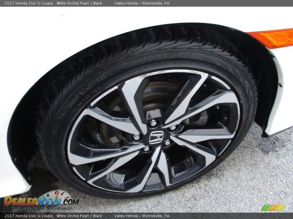 2017 Honda Civic Si Coupe White Orchid Pearl / Black Photo #6