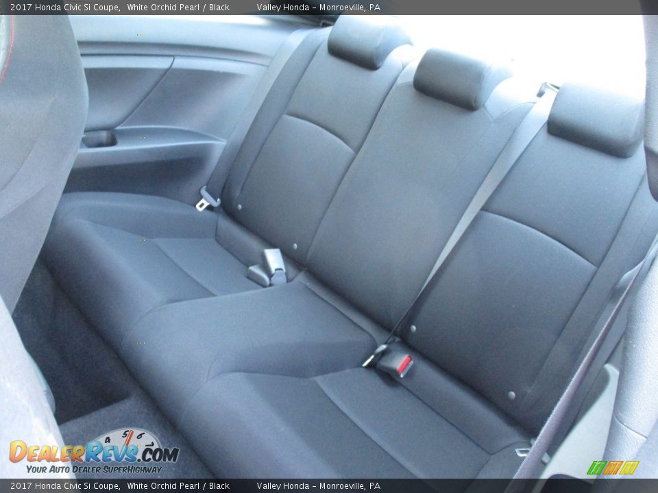 2017 Honda Civic Si Coupe White Orchid Pearl / Black Photo #13