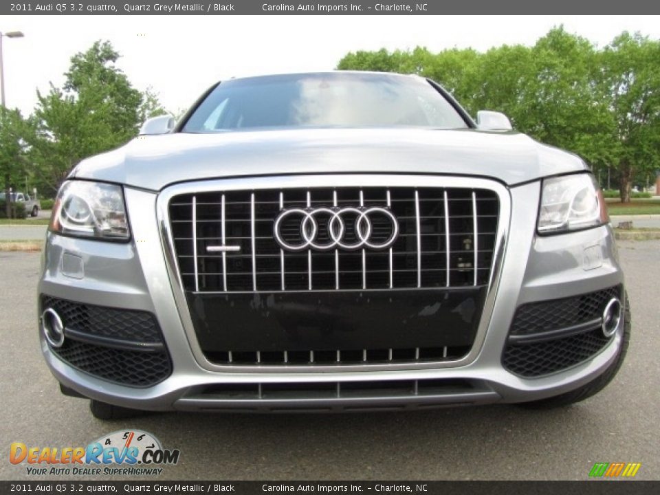 2011 Audi Q5 3.2 quattro Quartz Grey Metallic / Black Photo #4