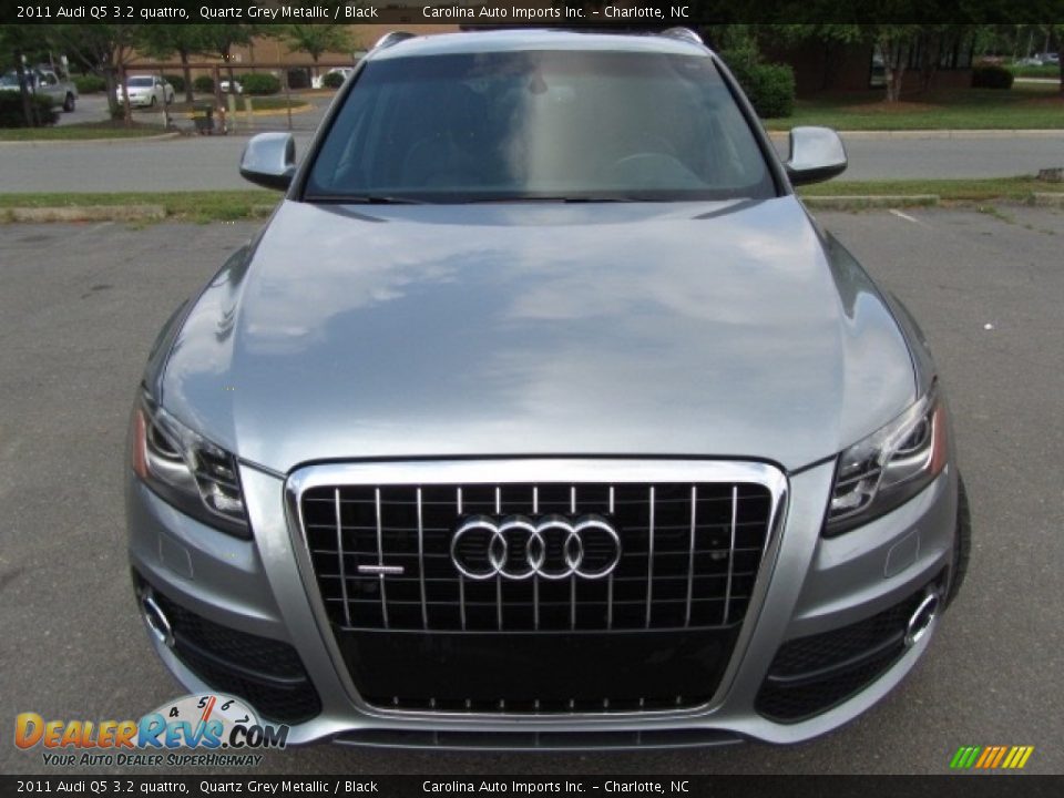 2011 Audi Q5 3.2 quattro Quartz Grey Metallic / Black Photo #5