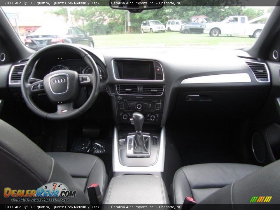 2011 Audi Q5 3.2 quattro Quartz Grey Metallic / Black Photo #13