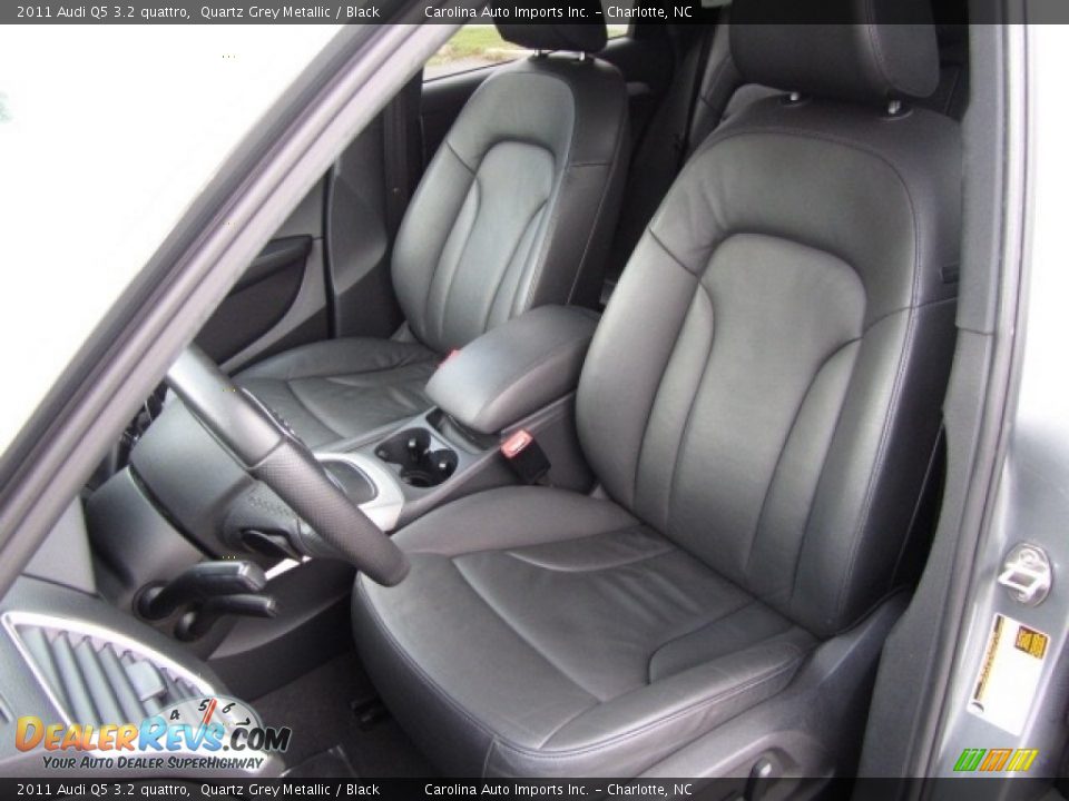 2011 Audi Q5 3.2 quattro Quartz Grey Metallic / Black Photo #18